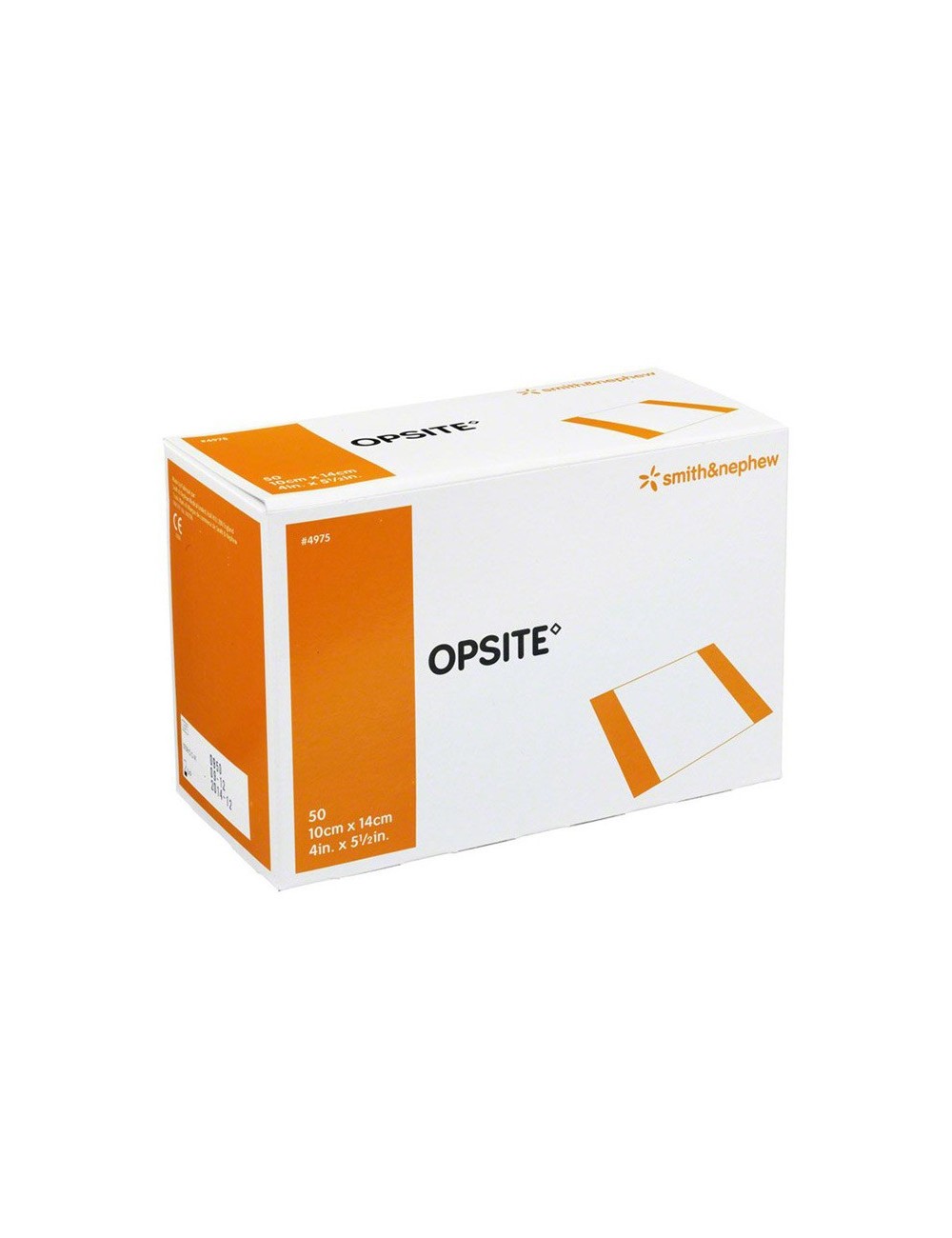 FILM ADHESIF STER.TRANSPARENT OPSITE 28 X 30 CM (X 10)