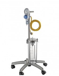 ASPIRATEUR CHIRUGICAL VIDE MURAL 2 X 2L + CHARIOT