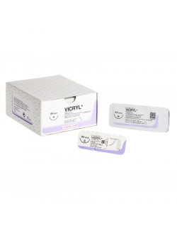 VICRYL DEC.2 (3/0) PR 1/2 22MM 75CM (BOITE DE 36)