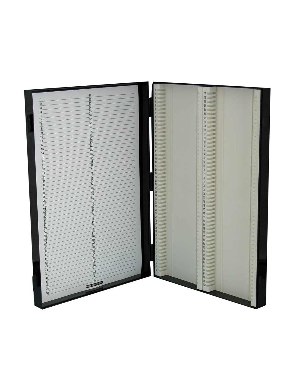 BOITE RANGEMENT POUR 50 LAMES PORTE OBJET