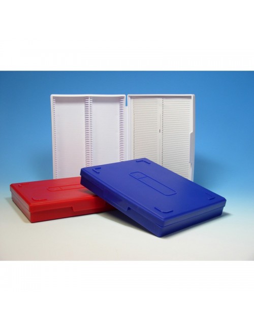 BOITE RANGEMENT POLYPROPYLENE POUR 100 LAMES PORTE-OBJETS