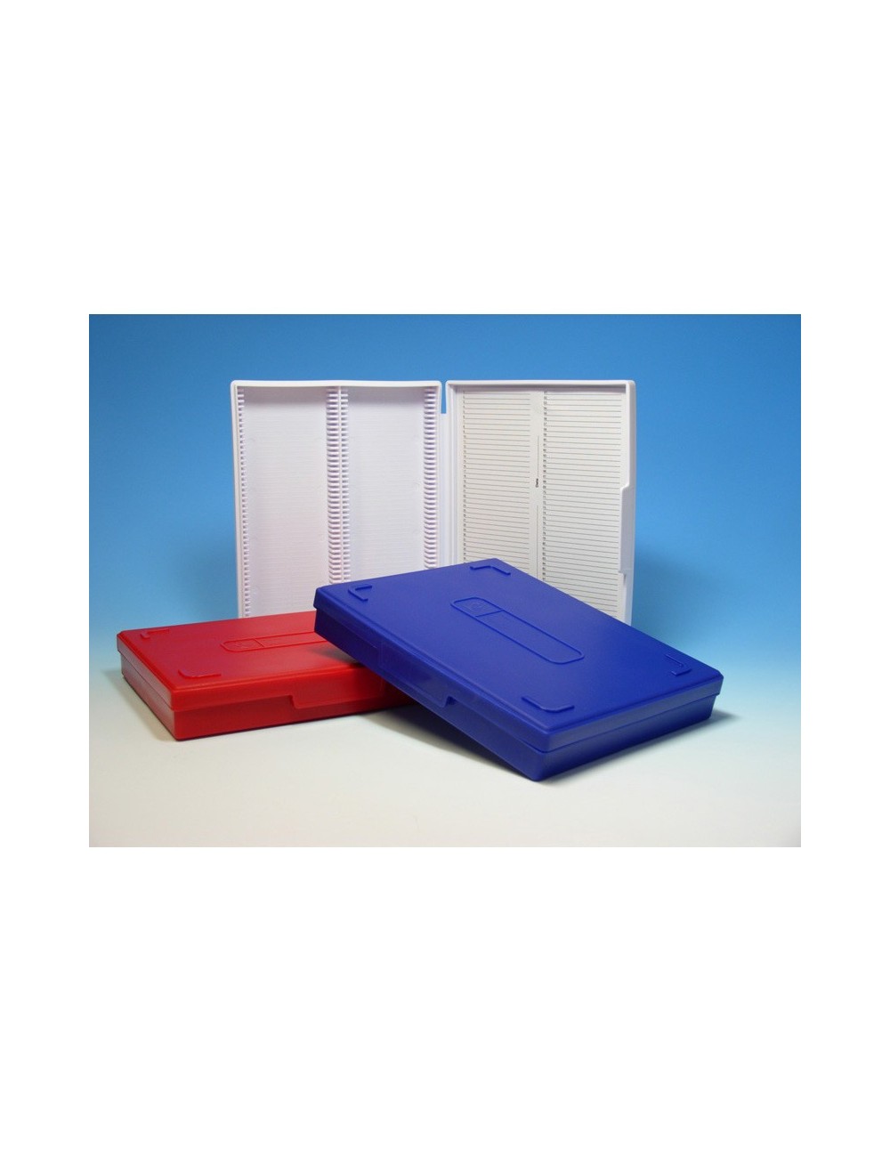 BOITE RANGEMENT POLYPROPYLENE POUR 100 LAMES PORTE-OBJETS