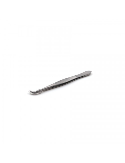 PINCE DISSECTION FINE GRAEFE A IRIS 10 CM - 1/2 COURBE A/G