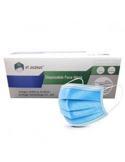 MASQUE CHIRURGICAL 3 PLIS A ELASTIQUES (BOITE DE 50)