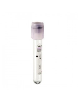 TUBE PRELEVEMENT VACUTEST 2ML/5ML EDTA K3 STERILE (X100)