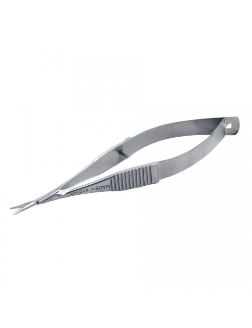 CISEAUX A CORNEE DE VANNAS COUDES POINTUS 10 CM