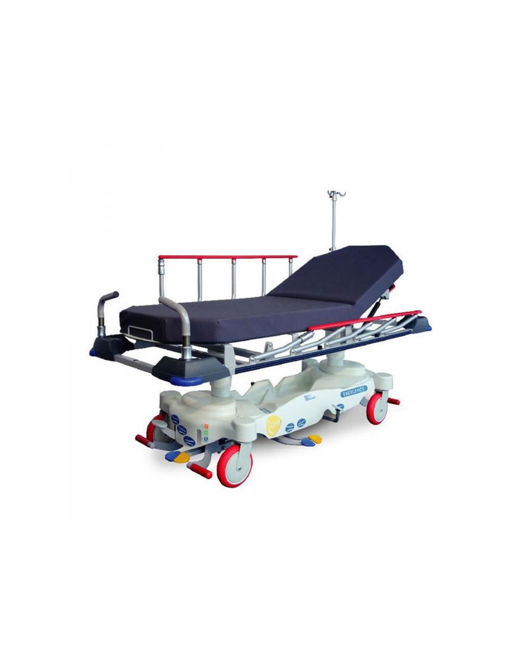 CHARIOT BRANCARD A HAUTEUR VARIABLE HYDRAULIQUE