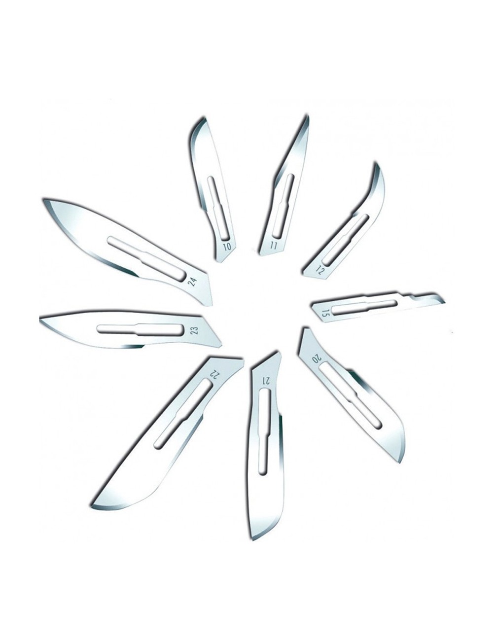 LAME BISTOURI STERILE N°23 POUR MANCHE N°4(LE 100)