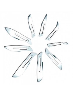 LAME BISTOURI STERILE N°10 POUR MANCHE N°3(LE 100)