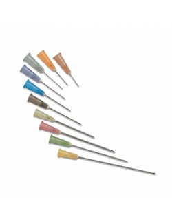 AIGUILLE STERILE 25MM 6/10 23G (X 100)