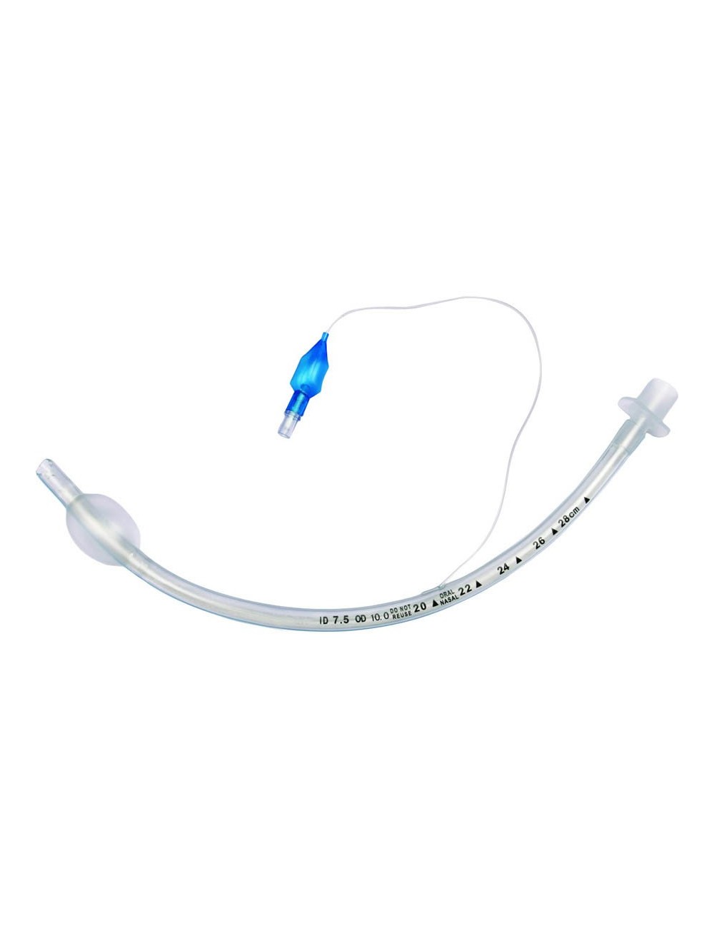 SONDE TRACHEALE STERILE AVEC BALLONNET DIAM.5 MM (X10)