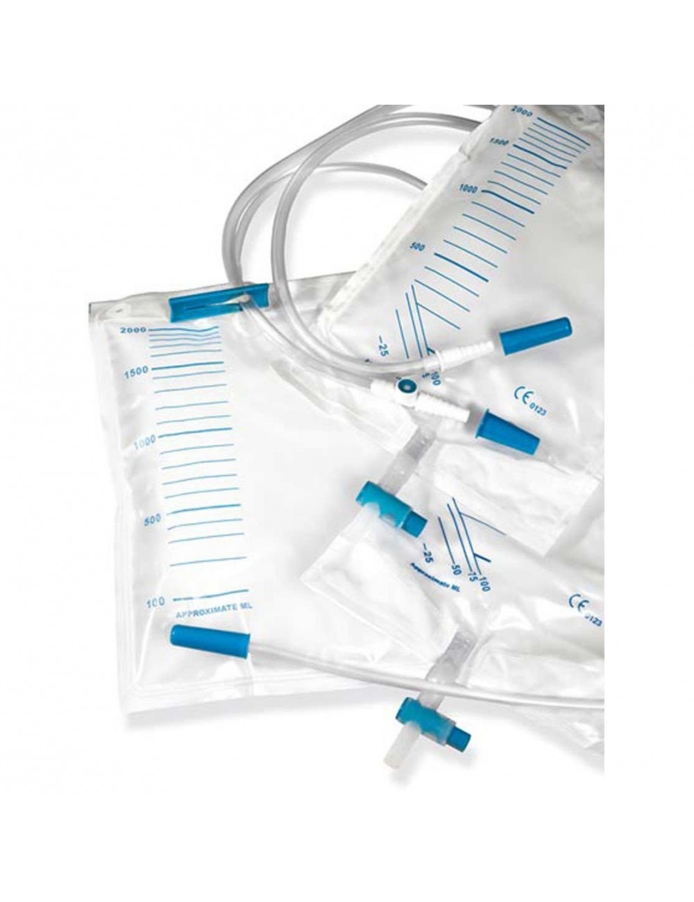 POCHE URINE 2 L + VIDANGE (X250)